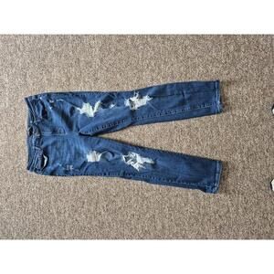 Judy Blue Distressed Skinny Jeans Size 13/31